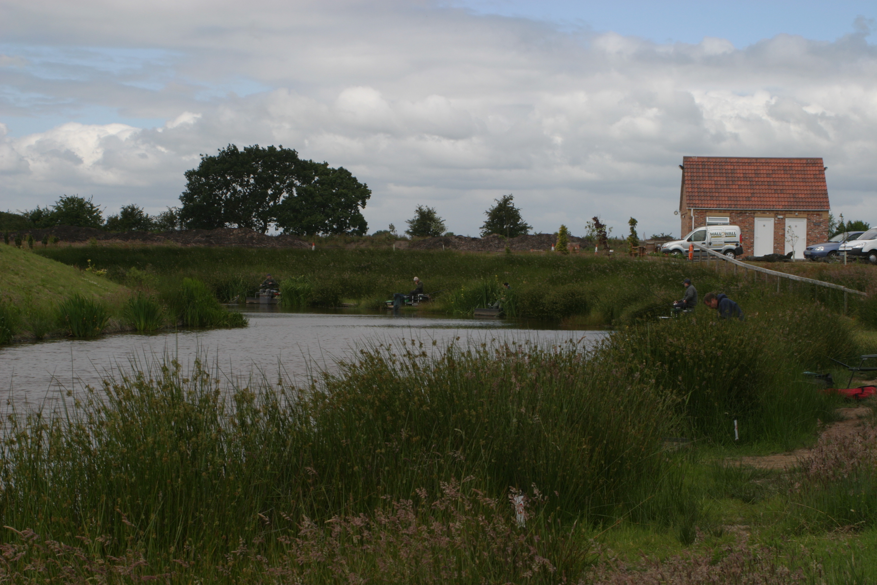 Main view back to toilet block