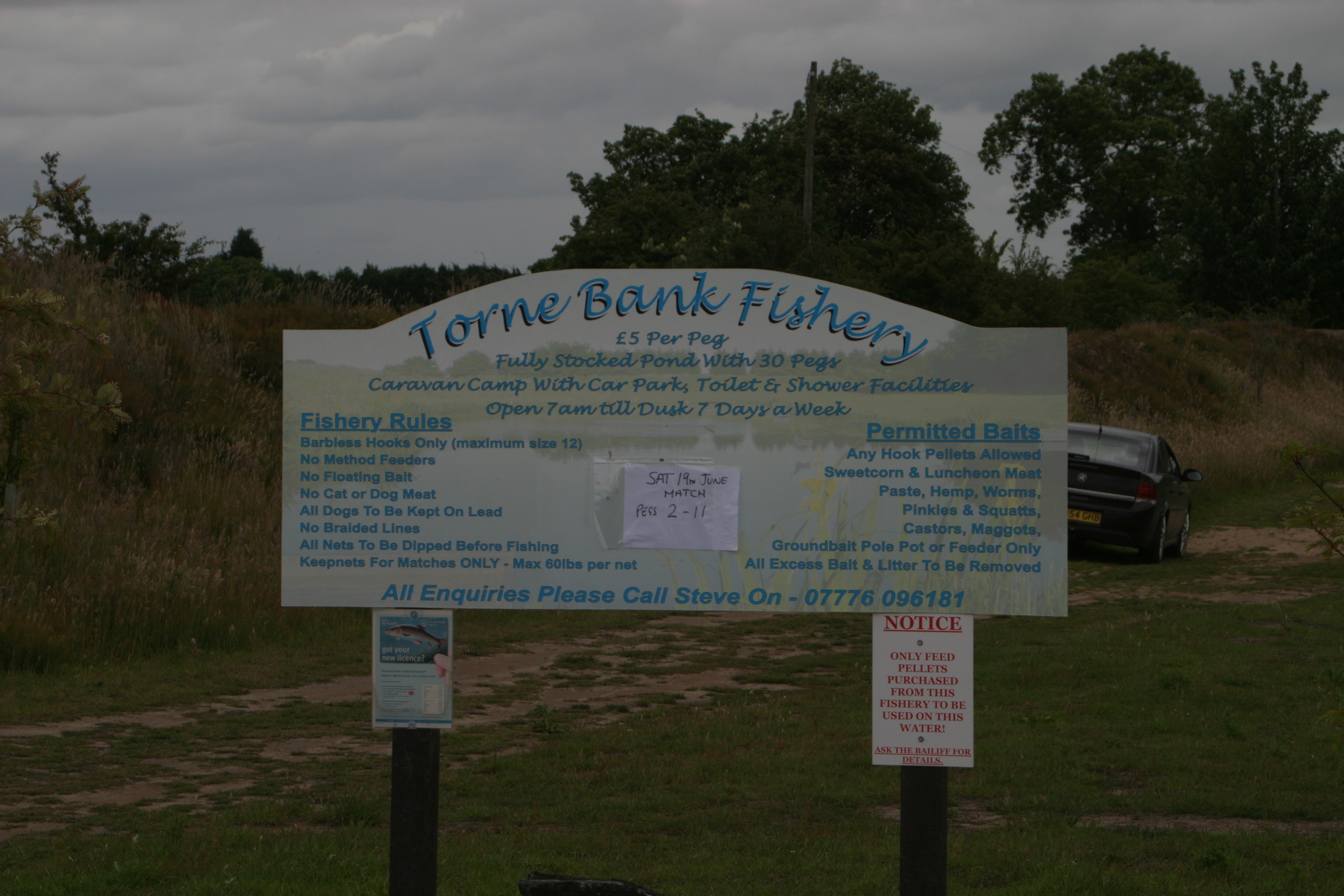 Fishery rules and information